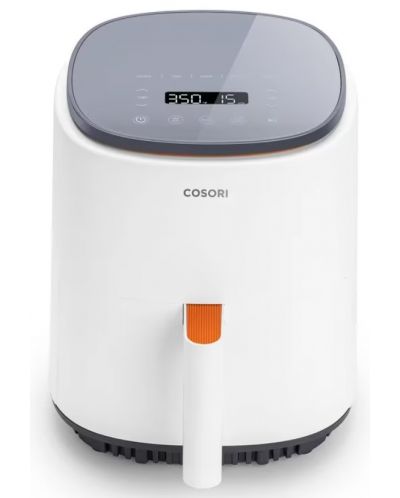 Фритюрник с горещ въздух Cosori - Lite Smart Air Fryer, 1500 W, 3.8L, бял - 1