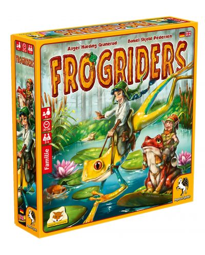 Настолна игра Frogriders - семейна - 1