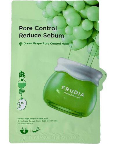 Frudia Лист маска за лице Green Grape Pore Control, 20 ml - 1