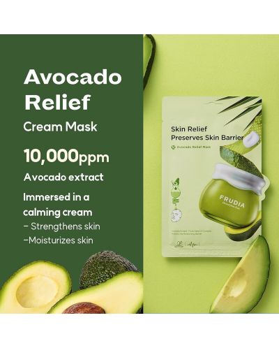 Frudia Лист маска за лице Avocado Relief, 20 ml - 3