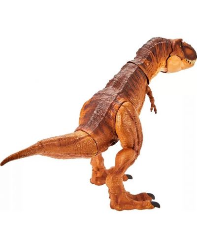 Екшън фигурка Mattel Jurassic World - Тиранозавър Рекс, с управление и звук - 3