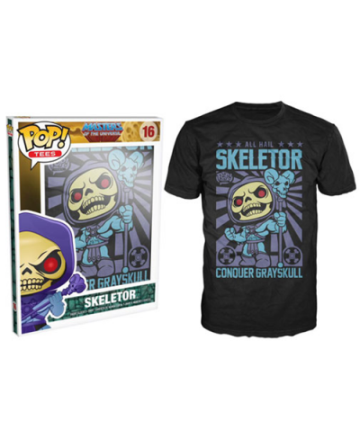 Тениска Funko Pop! All Hail Skeletor, черна - 2