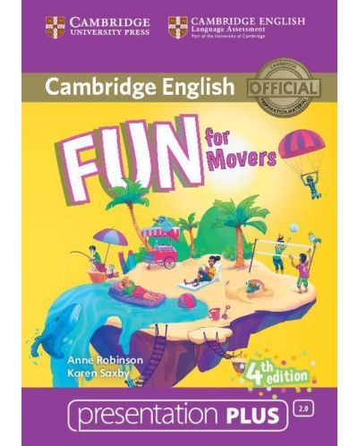 Fun for Movers: Presentation Plus - 4th edition (DVD-Rom) / Английски за деца: Презентации Плюс (DVD-Rom) - 1