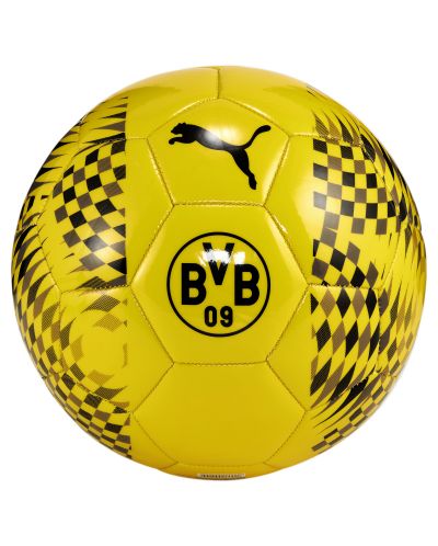 Футболна топка Puma - BVB FtblCore, размер 5, жълта - 1
