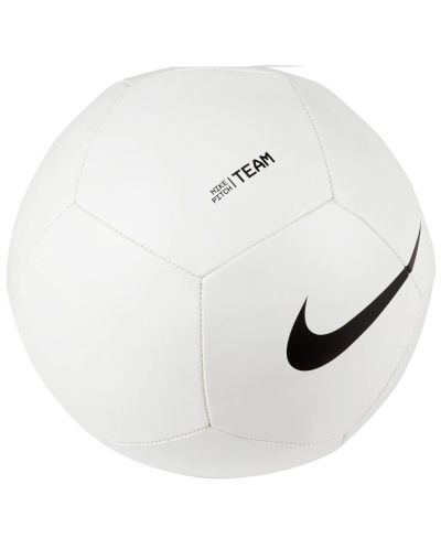 Футболна топка Nike - Pitch Team, размер 5, бяла - 1