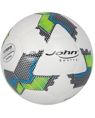 Футболна топка John - Премиум Хибрид, aсортимент - 2