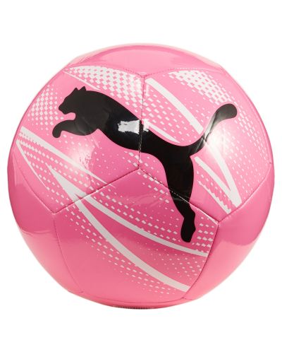 Футболна топка Puma - Attacanto Graphic, размер 5, розова - 1