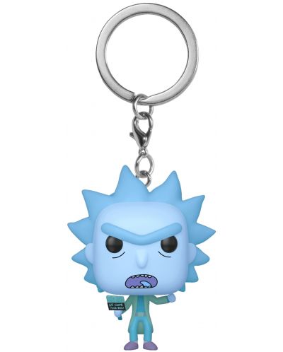 Ключодържател Funko Pocket Pop! Rick &amp; Morty - Hologram Rick Clone