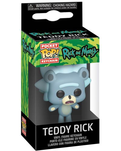 Ключодържател Funko Pocket POP! Animation: Rick & Morty - Teddy Rick - 2