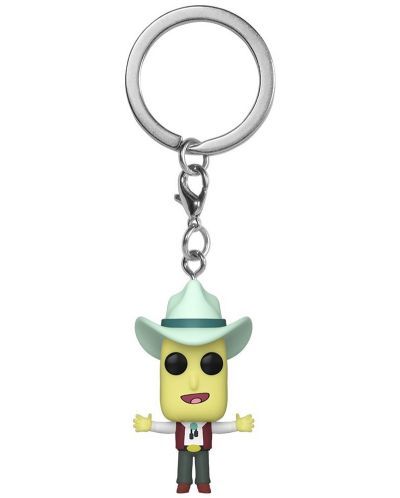 Ключодържател Funko Pocket Pop! Rick &amp; Morty - Mr. Poopy Butthole (Auctioneer)