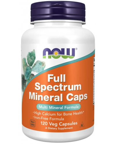 Full Spectrum Mineral Caps, 120 капсули, Now - 1
