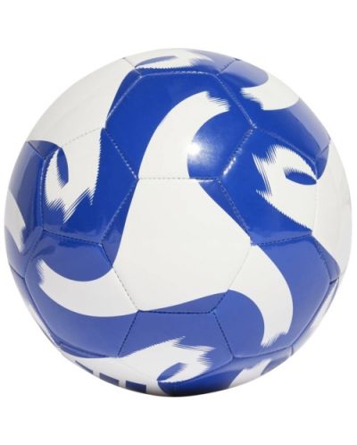 Футболна топка Adidas - Tiro Club, размер 5, бяла/синя - 2