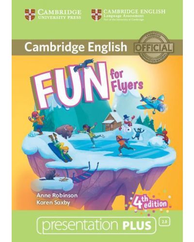 Fun for Flyers: Presentation Plus - 4th edition (DVD-Rom) / Английски за деца: Презентации Плюс (DVD-Rom) - 1
