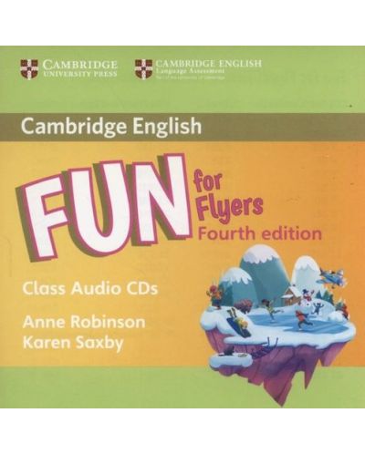 Fun for Flyers: Class Audio CD (4th edition) / Английски за деца: Аудио CD за работа в клас - 1