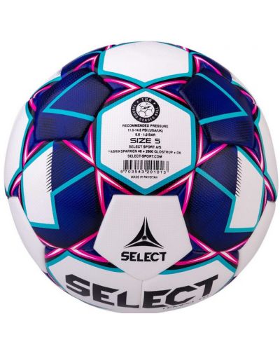 Футболна топка Select - FB Tempo TB, бяла/синя - 2