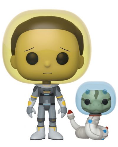 Фигура Funko Pop! Animation: Rick & Morty - Space Suit Morty with Snake, #690 - 1