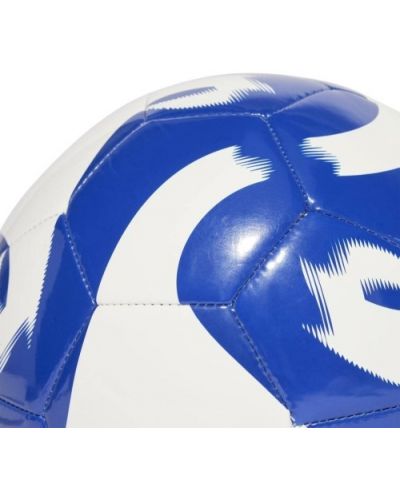 Футболна топка Adidas - Tiro Club, размер 5, бяла/синя - 4