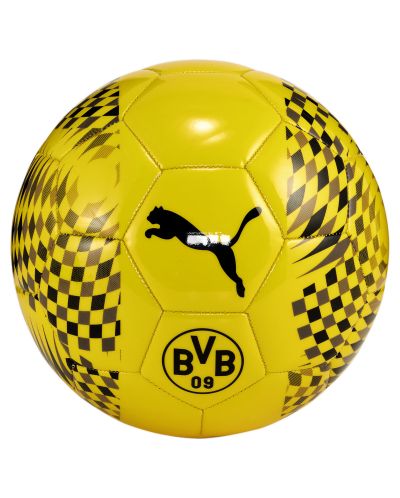 Футболна топка Puma - BVB FtblCore, размер 5, жълта - 2