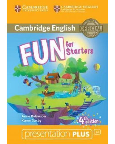 Fun for Starters: Presentation Plus - 4th edition (DVD-Rom) / Английски за деца: Презентации Плюс (DVD-Rom) - 1