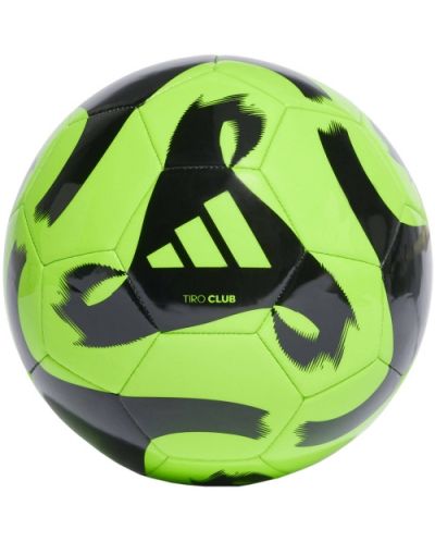 Футболна топка Adidas - Tiro Club, размер 5, зелена/черна - 1