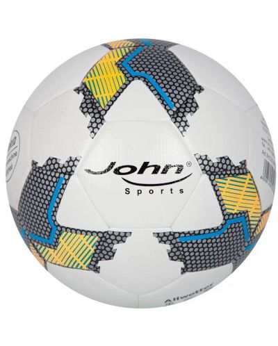 Футболна топка John - Премиум Хибрид, aсортимент - 1