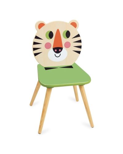 Детско дървено столче Vilac Furniture for Kids – Тигър - 1