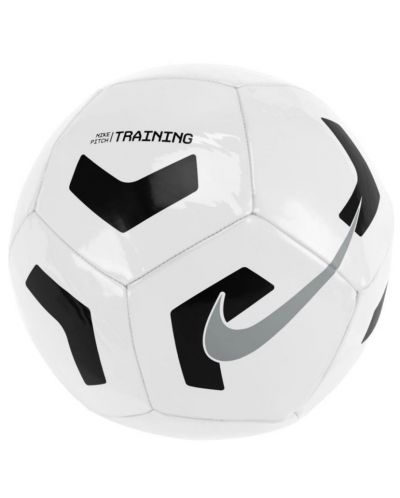 Футболна топка Nike - Pitch Training, размер 5, бяла - 1