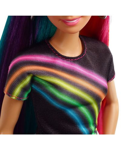 Игрален комплект Mattel Barbie - Прическа Дъга - 9