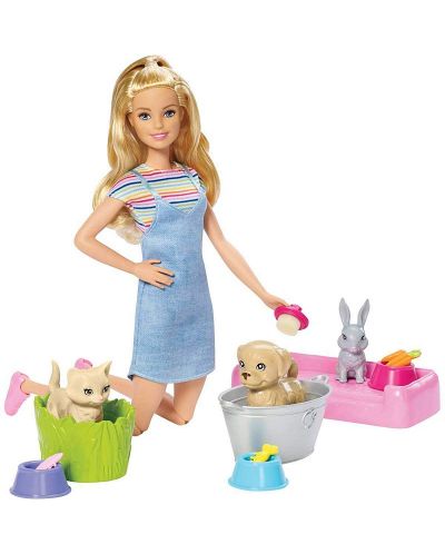 Игрален комплект Mattel Barbie - Домашни любимци - 2