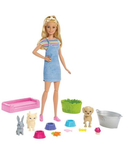 Игрален комплект Mattel Barbie - Домашни любимци - 5