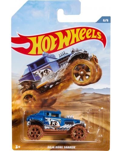 Количка Mattel Hot Wheels - Baja Bone Shaker - 1