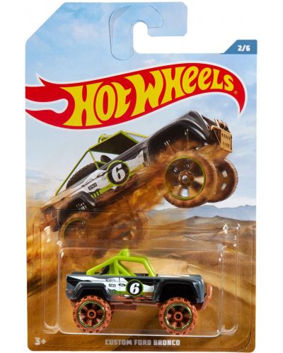 Количка Mattel Hot Wheels - Custom Ford Bronco - 1