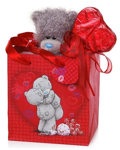 Мече Me To You с шоколадово сърце