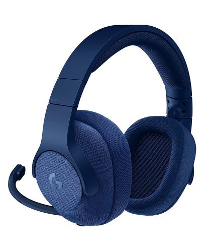 Слушалки Logitech G433 - сини (разопакован) - 1