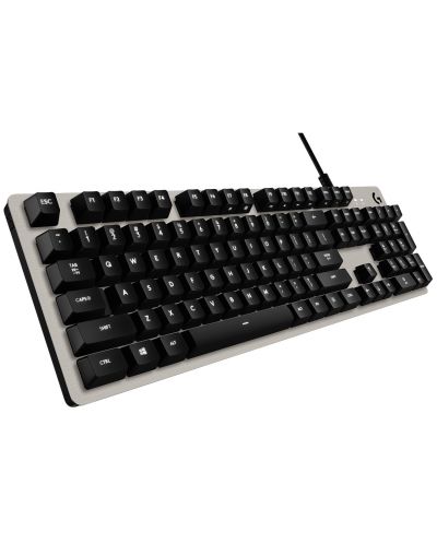 Механична клавиатура Logitech G413, сребриста - Romer-G суичове, бяла подсветка (разопакована) - 1