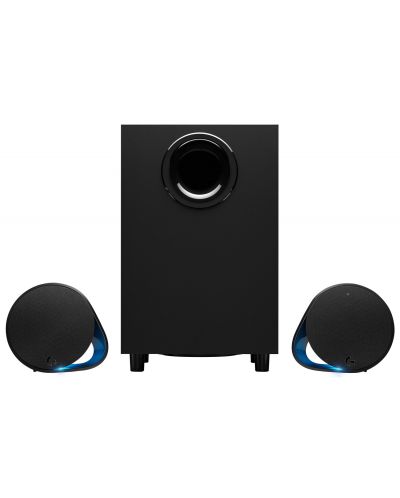 Аудио система Logitech - G560 LIGHTSYNC, черна - 1