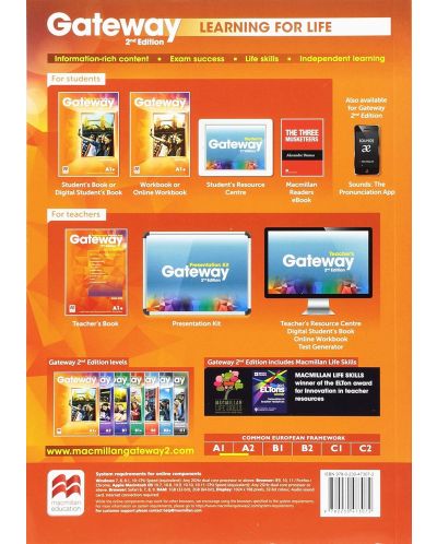 Gateway 2nd Edition A1+: Student's Book Premium Pack / Английски език - ниво A1+: Учебник + код - 2