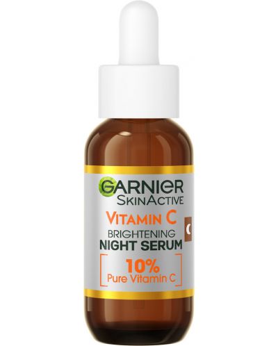 Garnier Skin Naturals Нощен серум за лице Vitamin C, 30 ml - 1