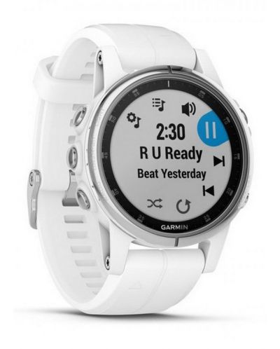 GPS часовник Garmin Fenix 5S Plus Sapphire - бял - 2