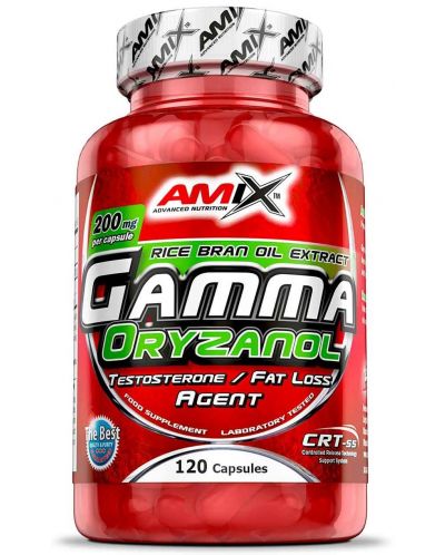 Gamma Oryzanol, 200 mg, 120 капсули, Amix - 1
