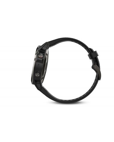 GPS часовник Garmin fenix 5 + пулсомер HRM-Tri- сив с черна каишка - 5