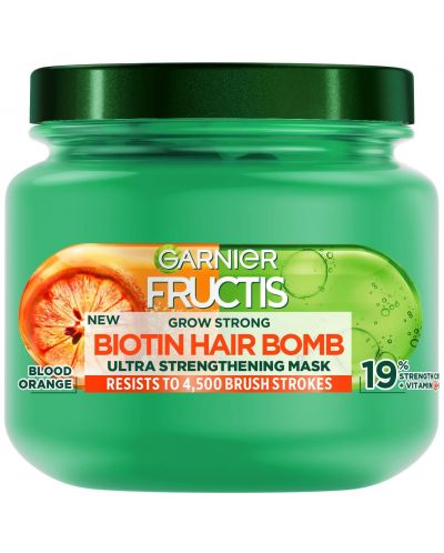 Garnier Fructis Маска за коса Grow Strong, 320 ml - 1