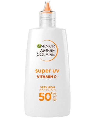 Garnier Ambre Solaire Слънцезащитен флуид с витамин С, SPF50+, 40 ml - 1