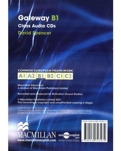 Gateway B1:  Class CD / Английски език (аудио CD) - 2