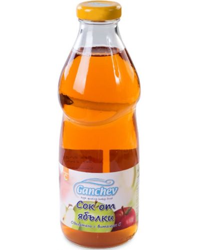 Сок Ganchev - Ябълка, 750 ml - 1