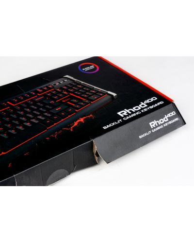 Гейминг клавиатура Genesis RHOD 400 - подсветка в 3 цвята - 4