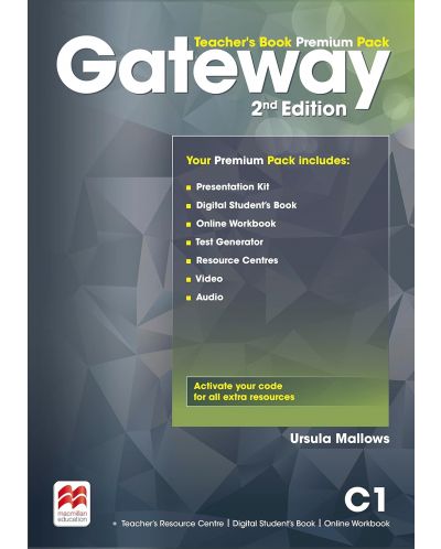 Gateway 2nd Edition C1: Teacher's Book Premium Pack / Английски език - ниво C1: Книга за учителя + код - 1