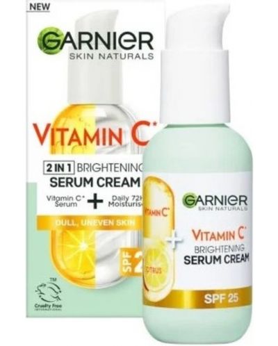 Garnier Skin Naturals Серум-крем за лице Vitamin C, SPF25, 50 ml - 1