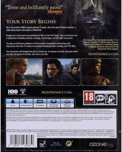 Game of Thrones - Season 1 (PS4) - 3
