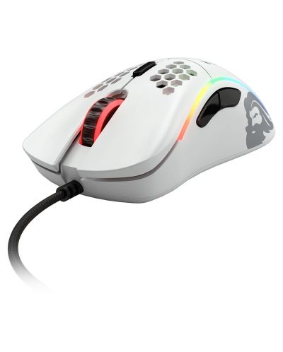 Гейминг мишка Glorious - Odin Model D, оптична, Matte white
